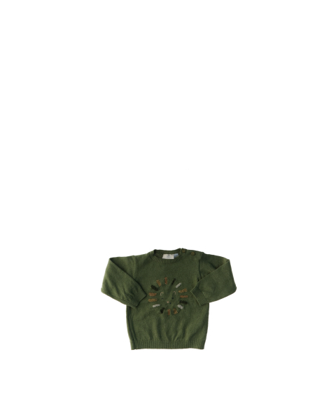 Maglione cotone lana