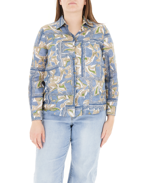 Camicia misto cotone