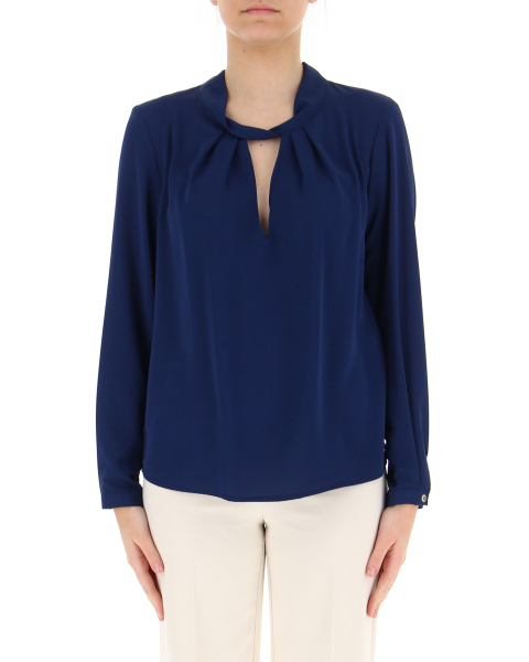 Blusa maniche lunghe