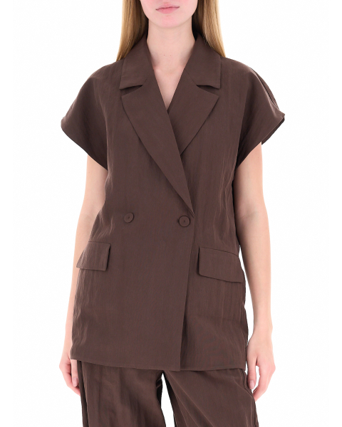 Blazer maniche corte