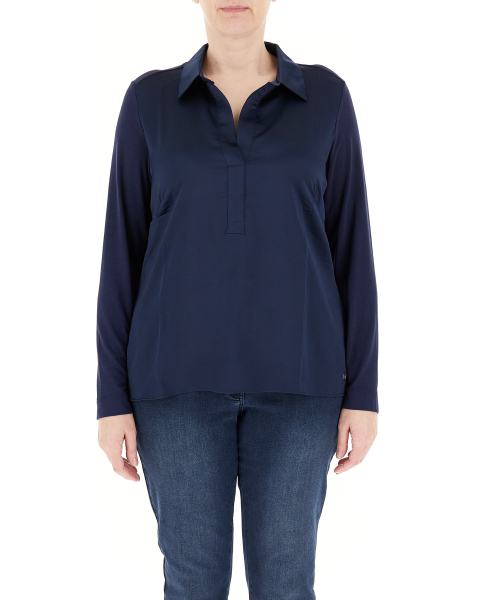 Blusa maniche lunghe