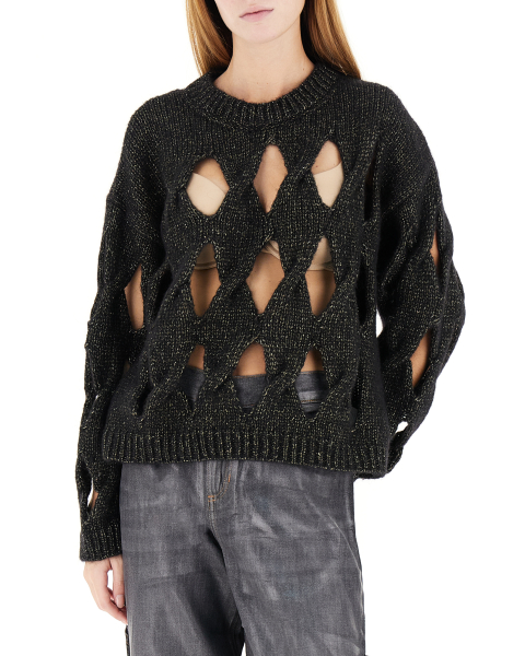 Maglione traforato