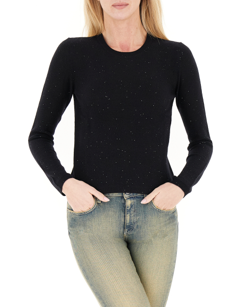 Maglia con paillettes