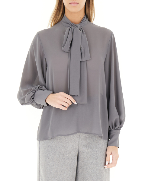 Blusa maniche lunghe
