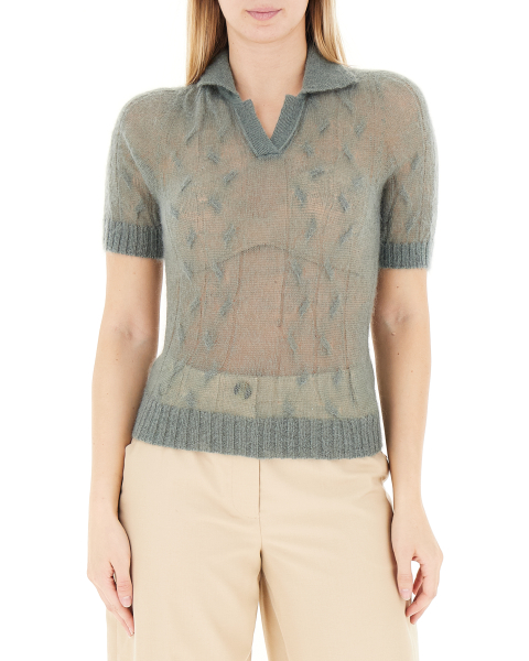 Maglia misto mohair