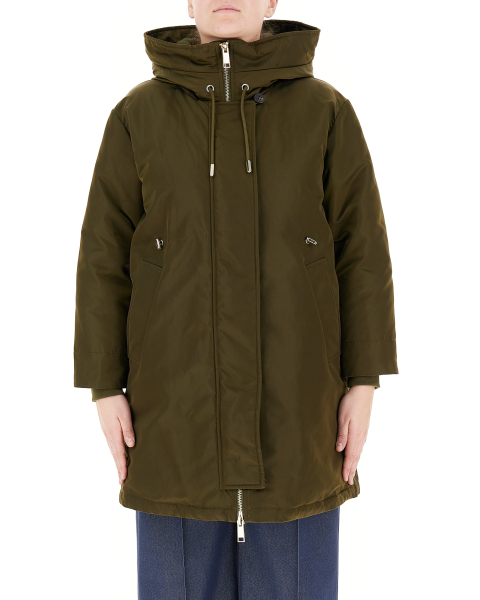 Parka con cappuccio