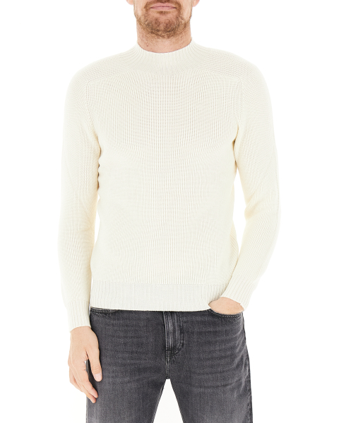 Maglione collo lupetto