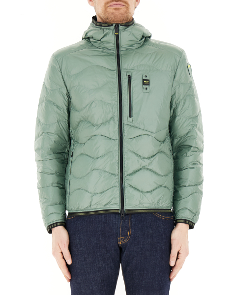 Piumino con cappuccio