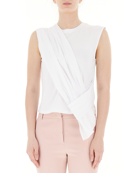 T-shirt con inserto