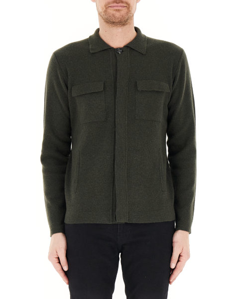 Cardigan con colletto