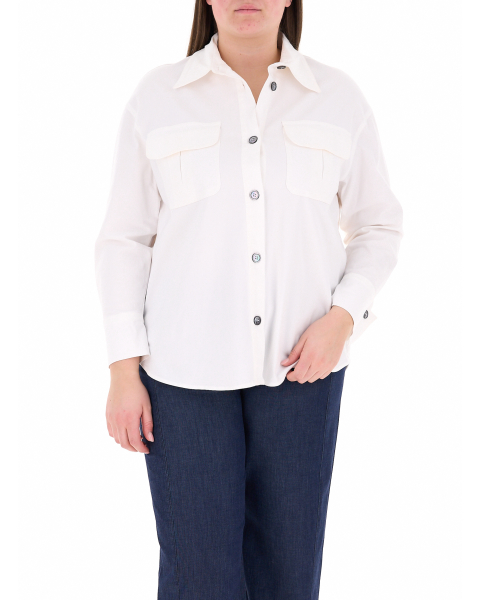 Camicia misto cotone