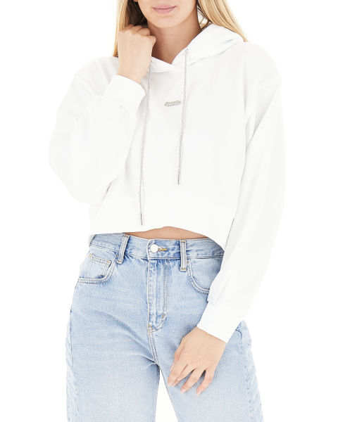 Felpa cropped