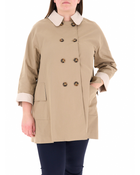 Trench misto cotone