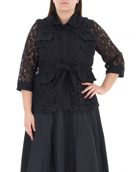 Blazer cintura pizzo