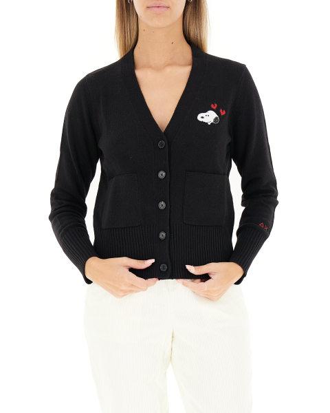 Cardigan misto lana