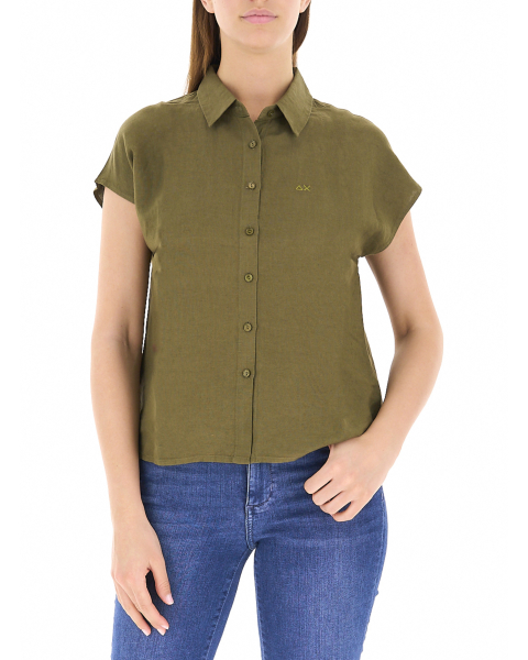 Camicia misto lino