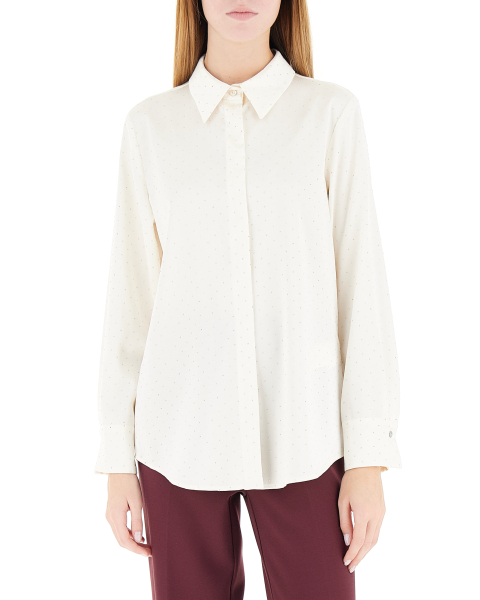Camicia con strass