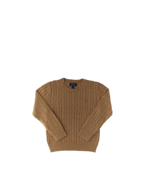 Maglione a trecce