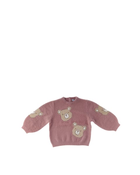 Maglione effetto peluche