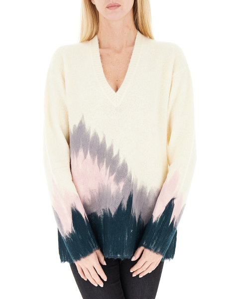 Maglione scollo V