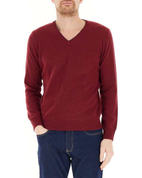Maglione misto lana