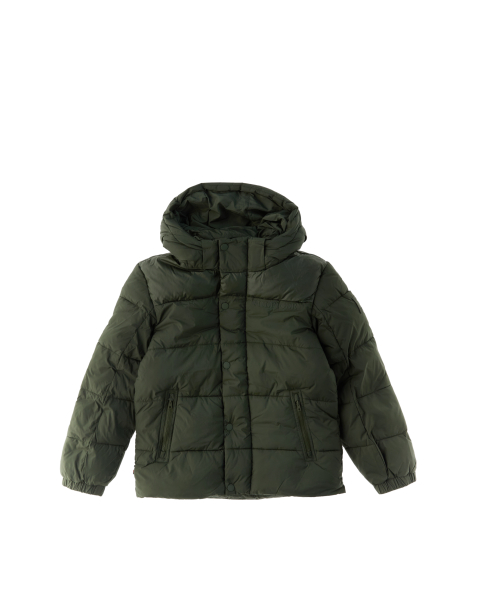 Piumino con cappuccio