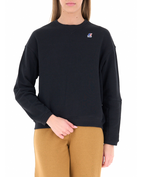 Felpa girocollo cotone