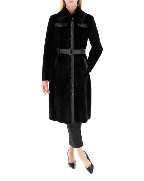 Cappotto finta pelliccia