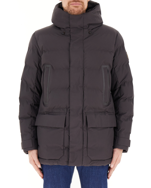 Piumino con cappuccio