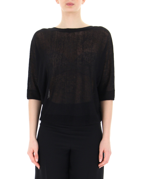 Maglia misto lino