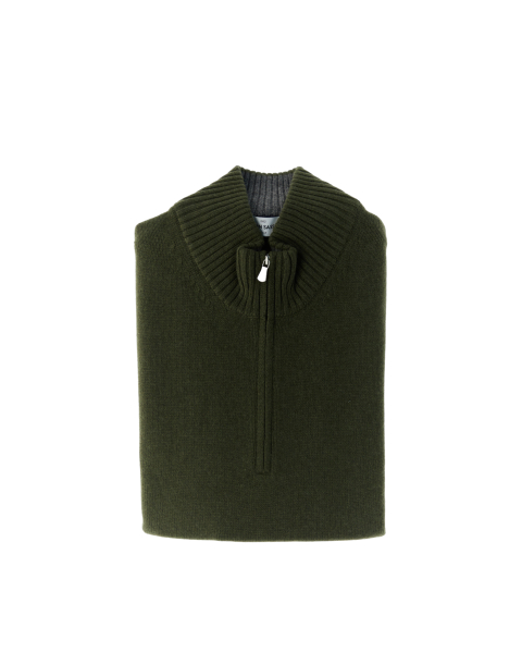 Lupetto mezza zip