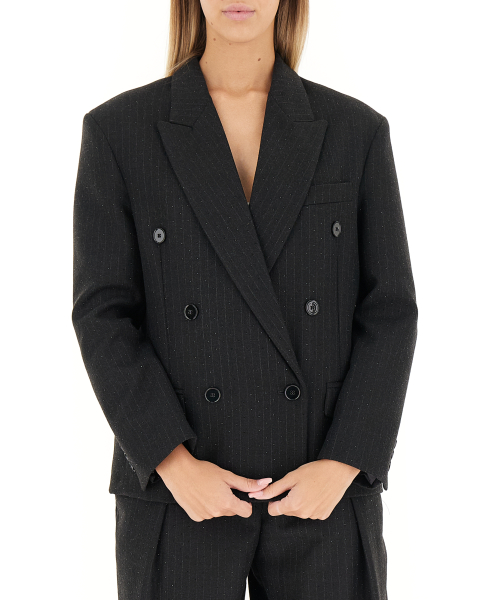 Blazer con strass
