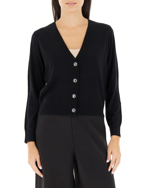 Cardigan scollo V
