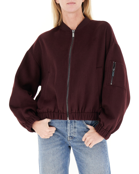 Bomber misto lana