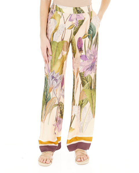 Pantalone con fantasia