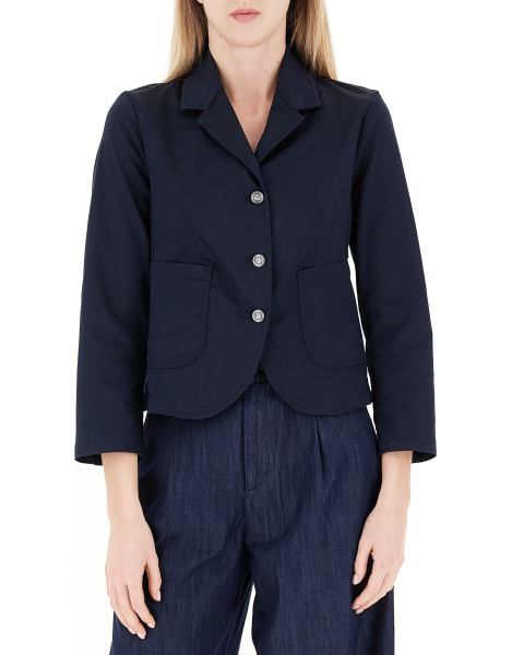 Blazer misto cotone