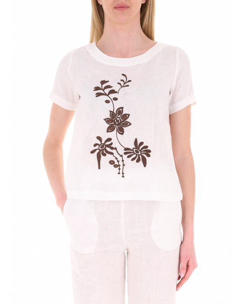 T-shirt misto viscosa