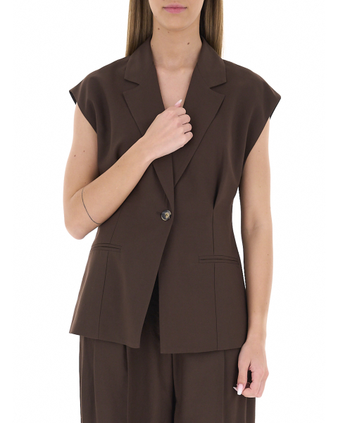 Blazer smanicato