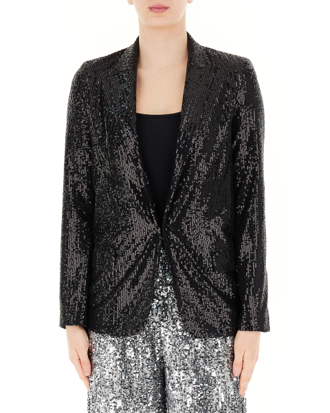 Blazer con paillettes