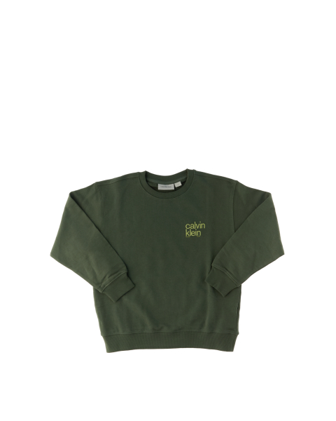 Felpa girocollo cotone