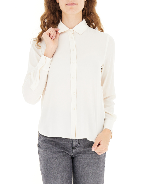 Camicia misto seta