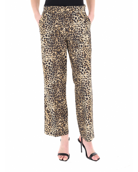 Pantalone misto lino