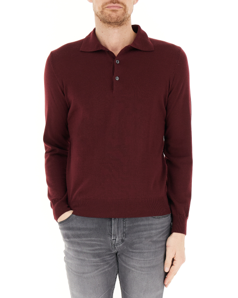 Polo lana merino extrafine