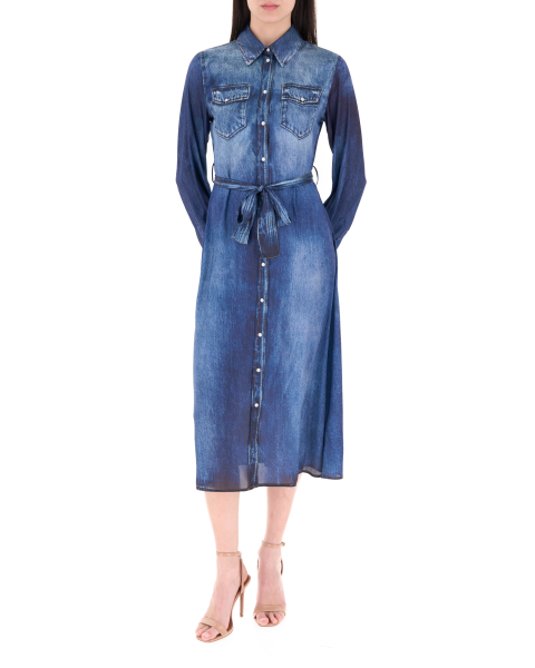 Abito chemisier denim