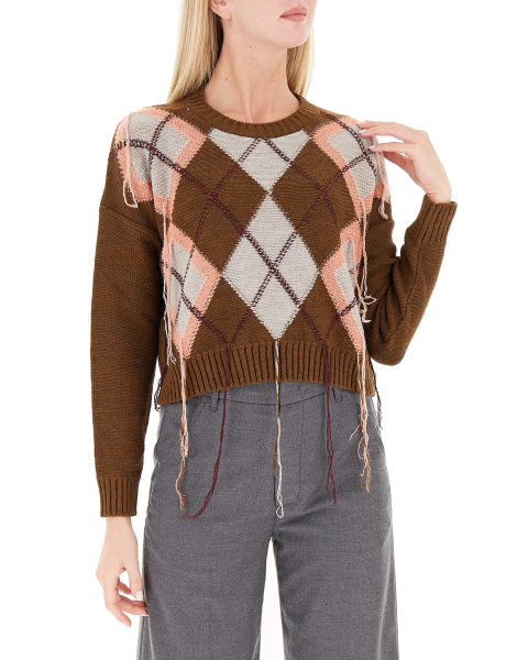 Maglione misto alpaca