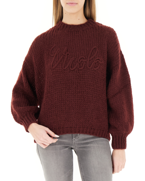 Maglione misto mohair