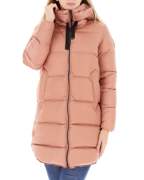 Piumino con cappuccio