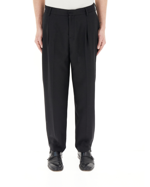 Pantalone misto lana