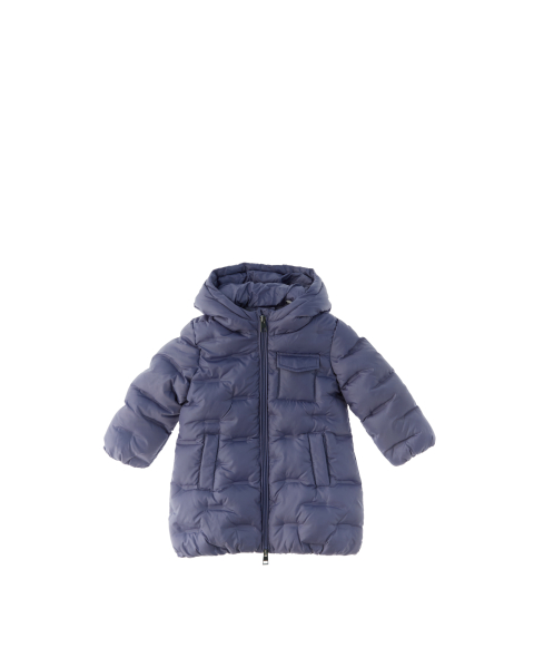 Piumino con cappuccio