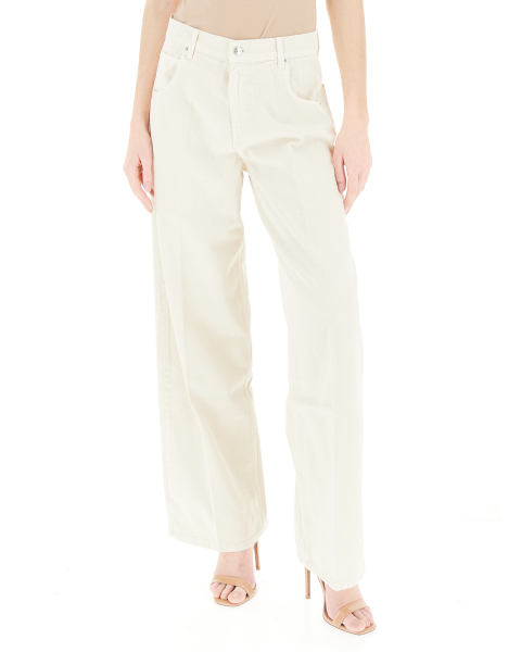 Pantalone wide leg